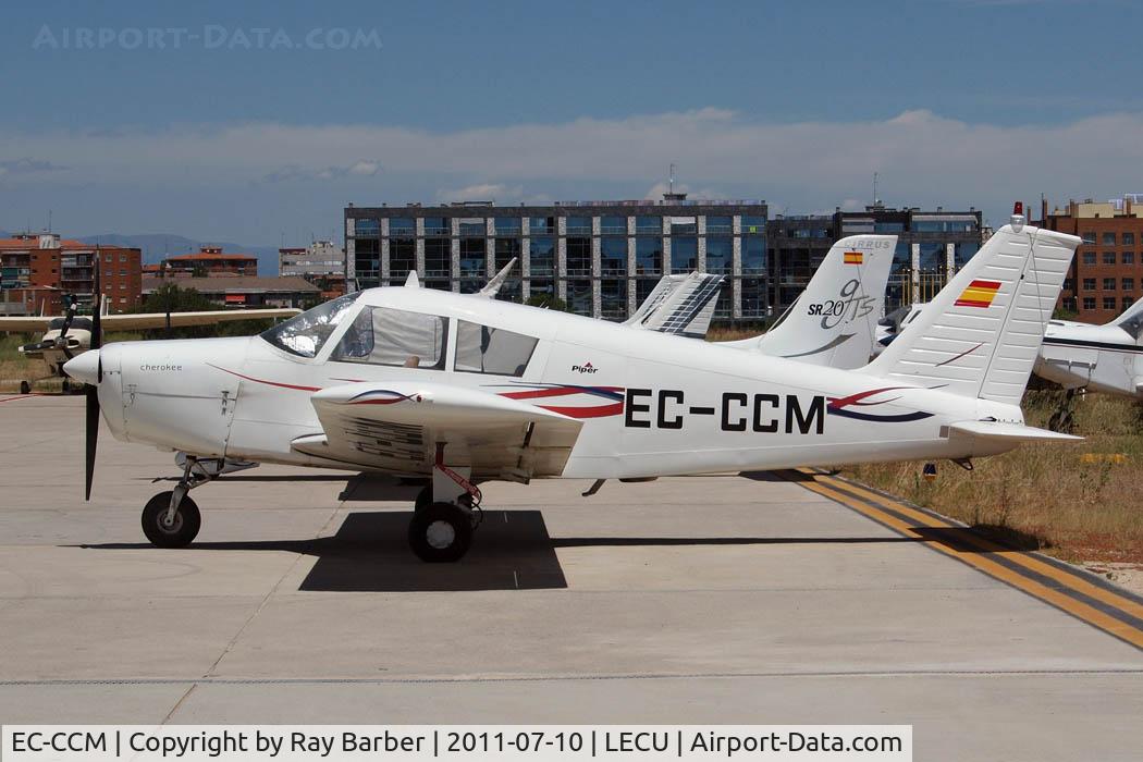 EC-CCM, Piper PA-28-140 Cherokee E C/N 28-7225568, Piper PA-28-140 Cherokee E [28-7225568] Cuatro Vientos~EC 10/07/2011.