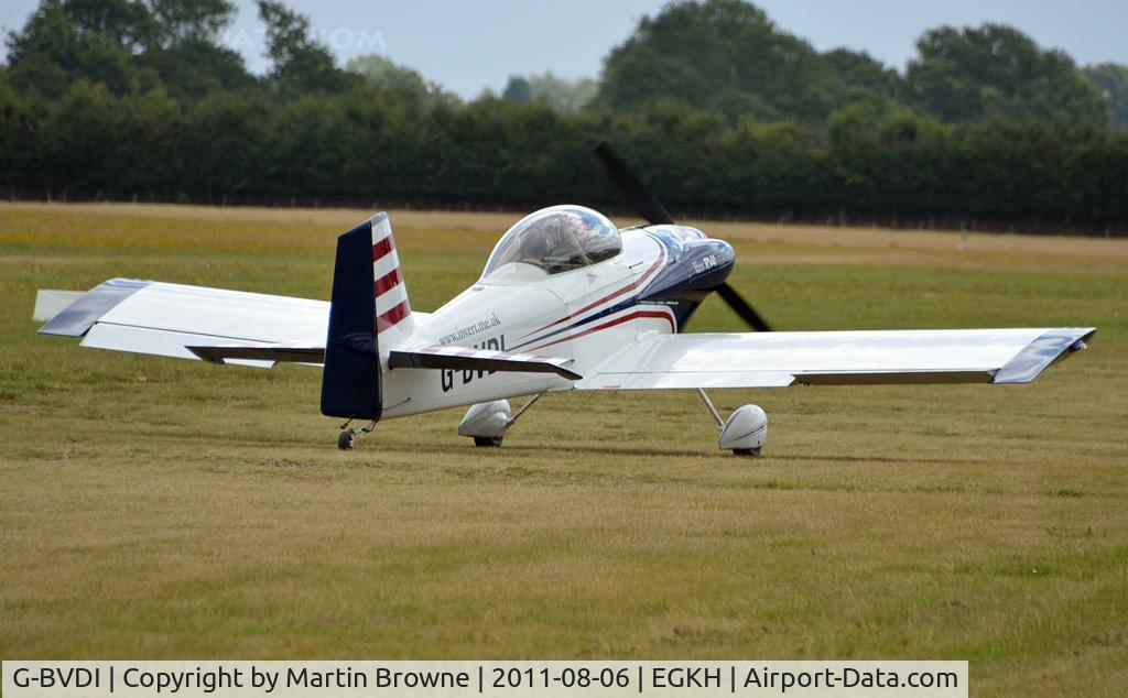G-BVDI, 1992 Vans RV-4 C/N 2058, SHOT AT HEADCORN