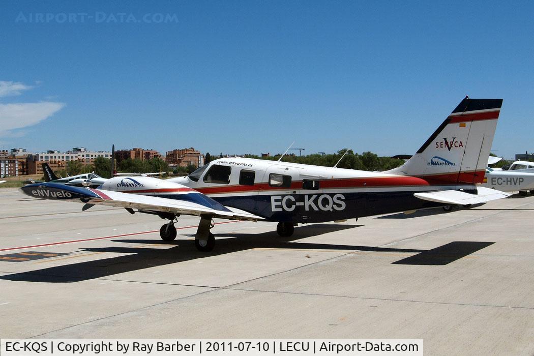 EC-KQS, Piper PA-34-220T Seneca V C/N 3449094, Piper PA-34-220T Seneca V [3449094] Cuatro Vientos~EC 10/07/2011.