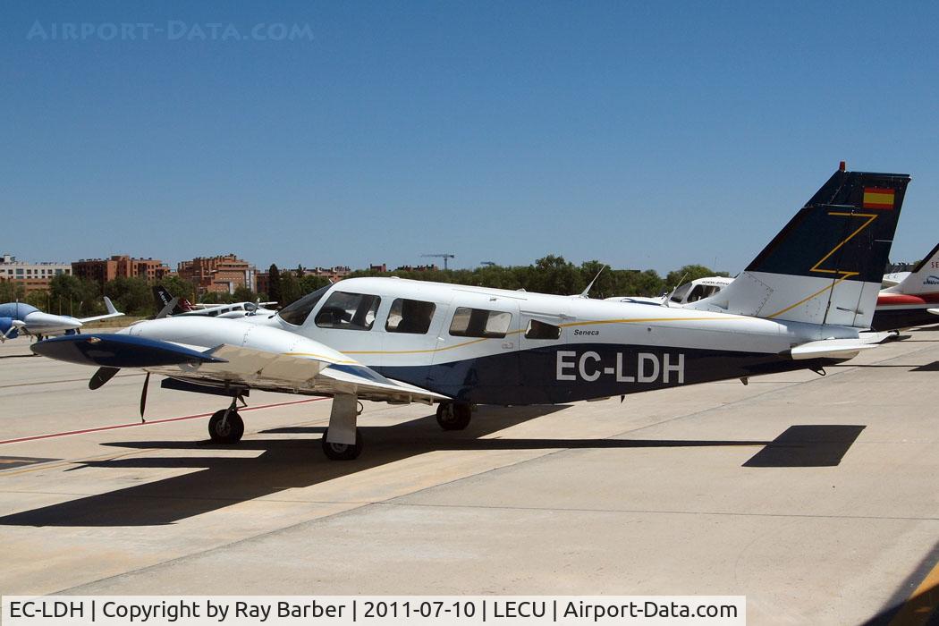 EC-LDH, Piper PA-34-200T C/N 347870423, Piper PA-34-200T Seneca II [34-7870423] Cuatro Vientos~EC 10/07/2011