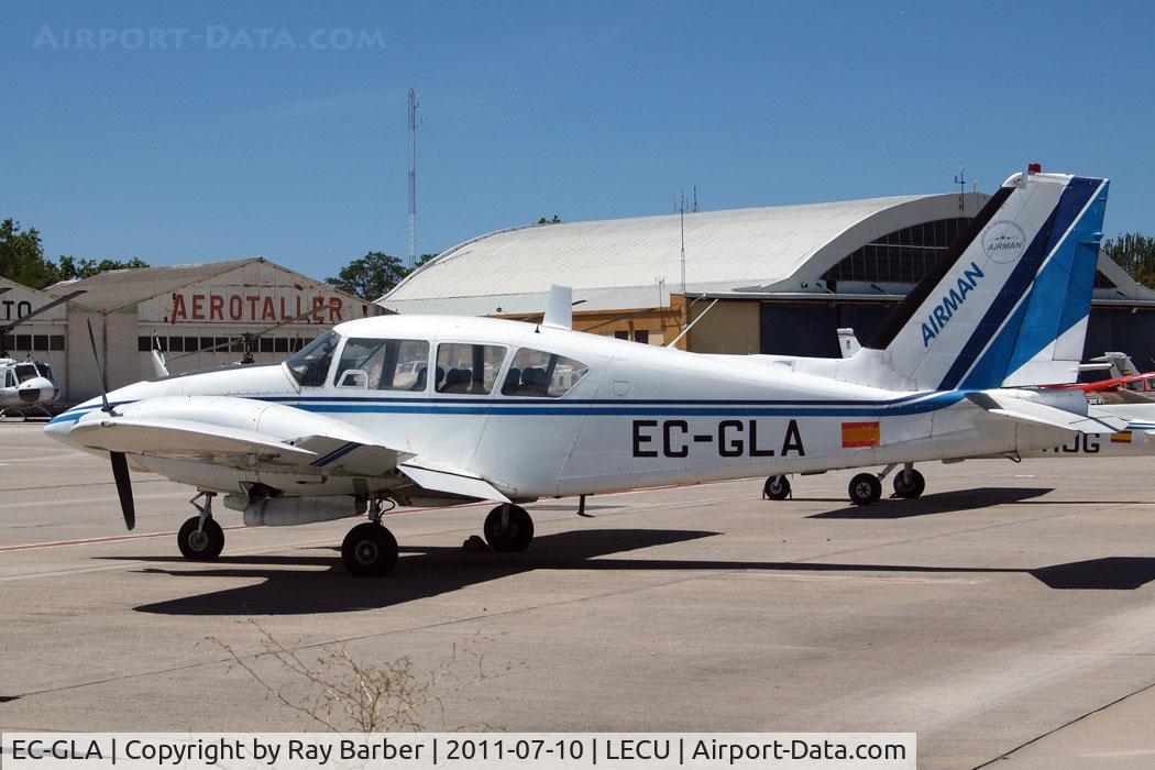 EC-GLA, 1972 Piper PA-23-250 Aztec E C/N 27-4811, Piper PA-23-250 Aztec E [27-4811] (Airman) Cuatro Vientos~EC 10/07/2011