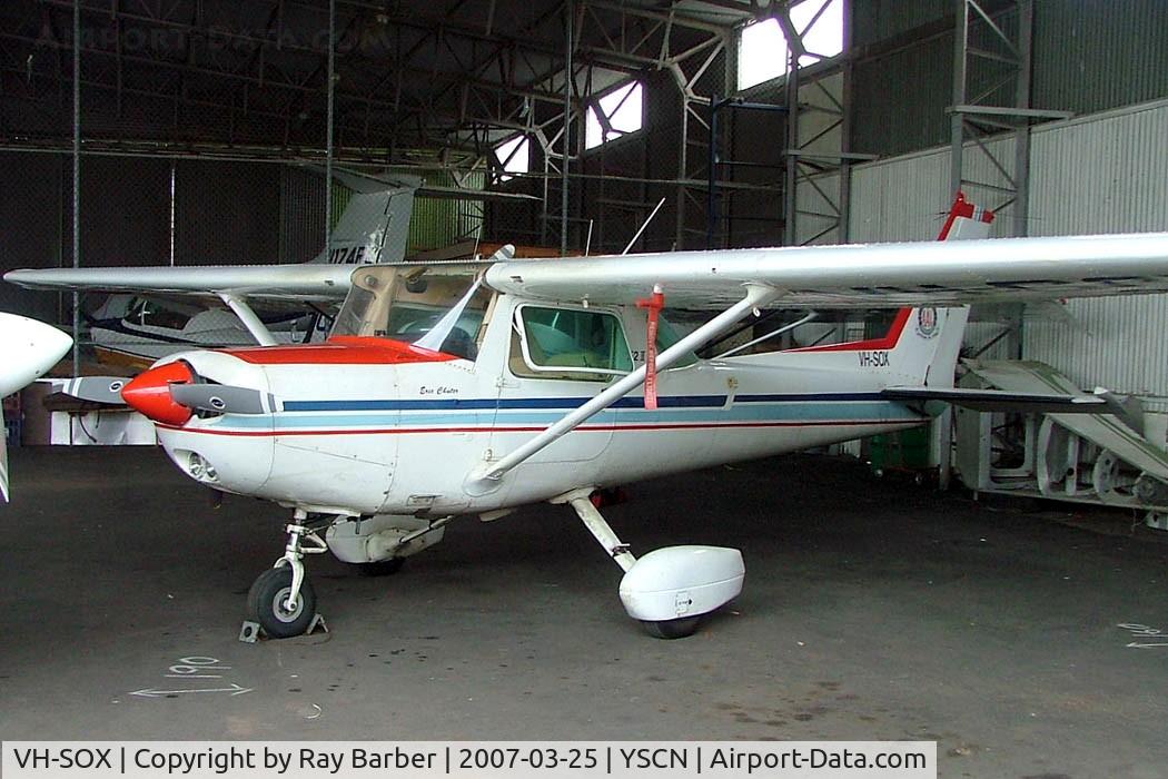 VH-SOX, 1979 Cessna 152 C/N 15283923, Cessna 152 [152-83923] Camden~VH 25/03/2007