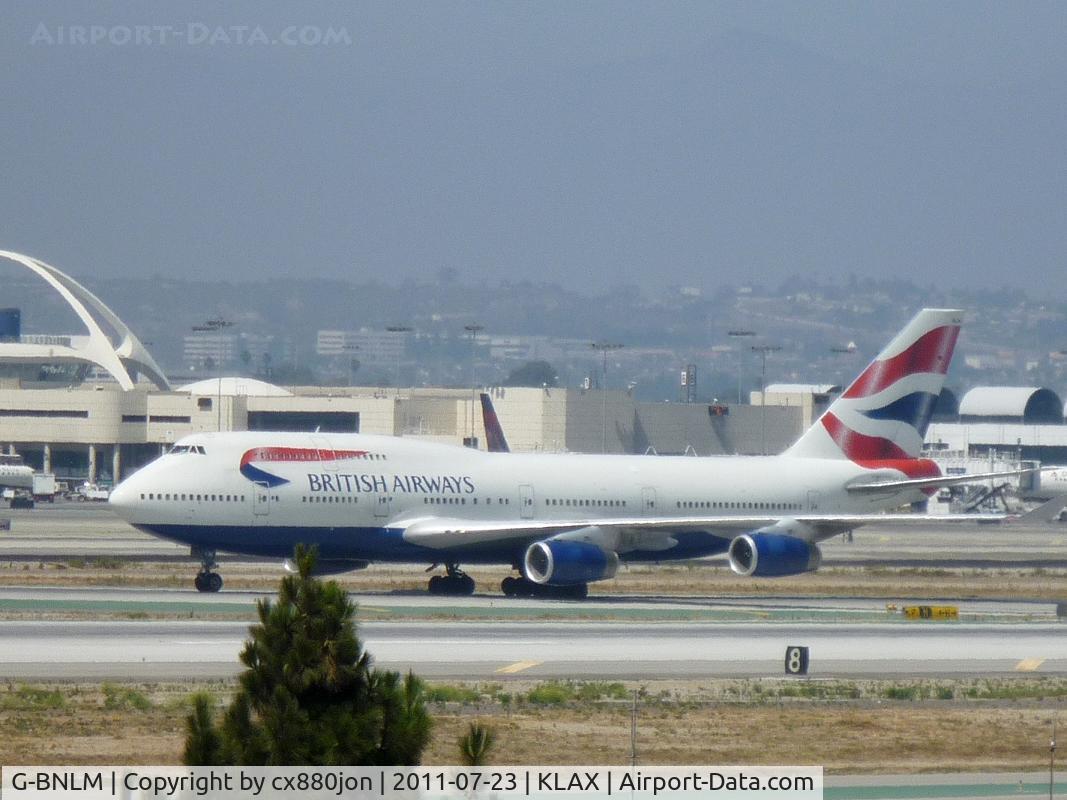 G-BNLM, 1990 Boeing 747-436 C/N 24055, Slowing down on RWY 25L