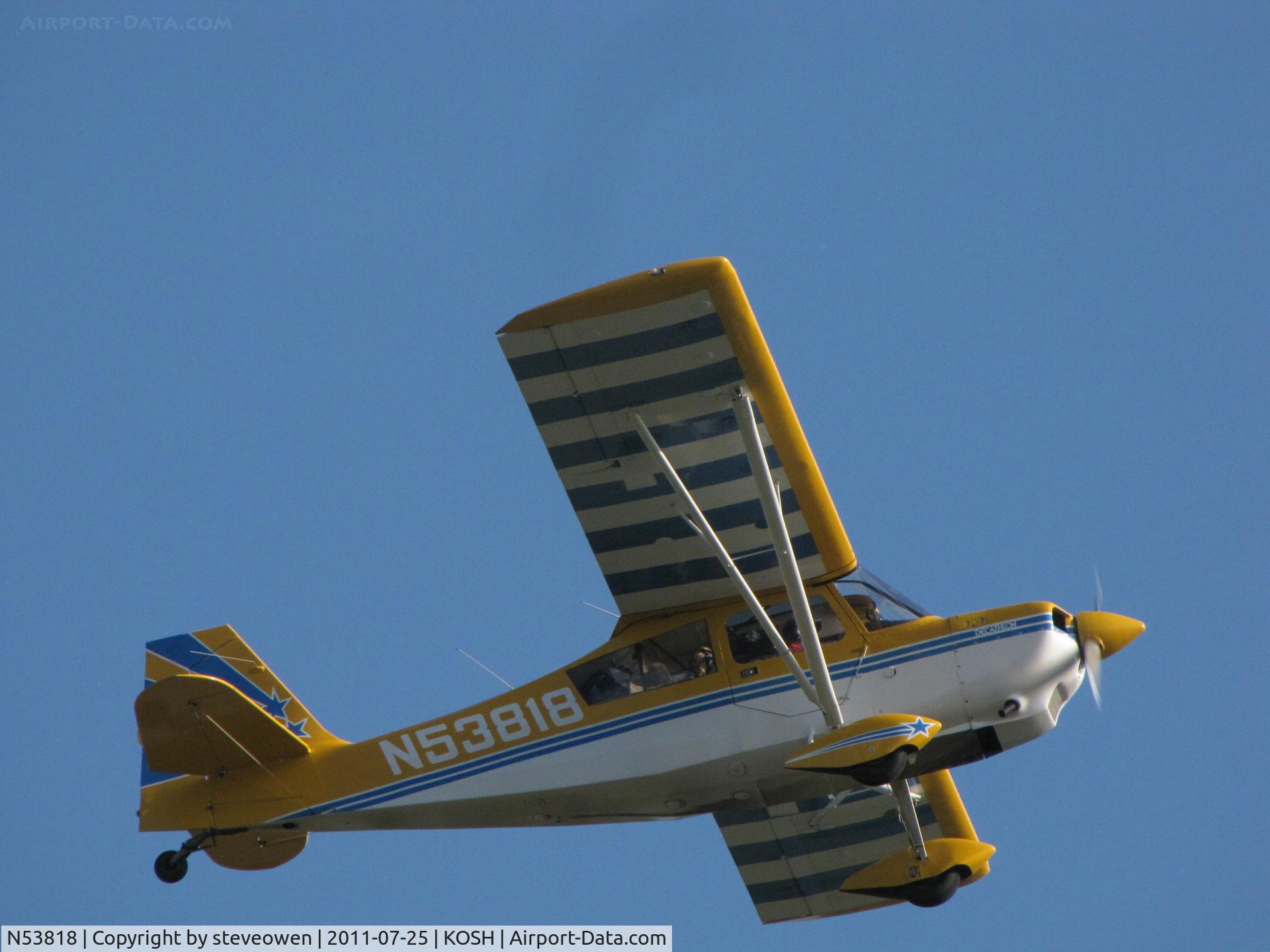 N53818, 1975 Bellanca 8KCAB Decathlon C/N 216-75, @ KOSH during EAA 2011