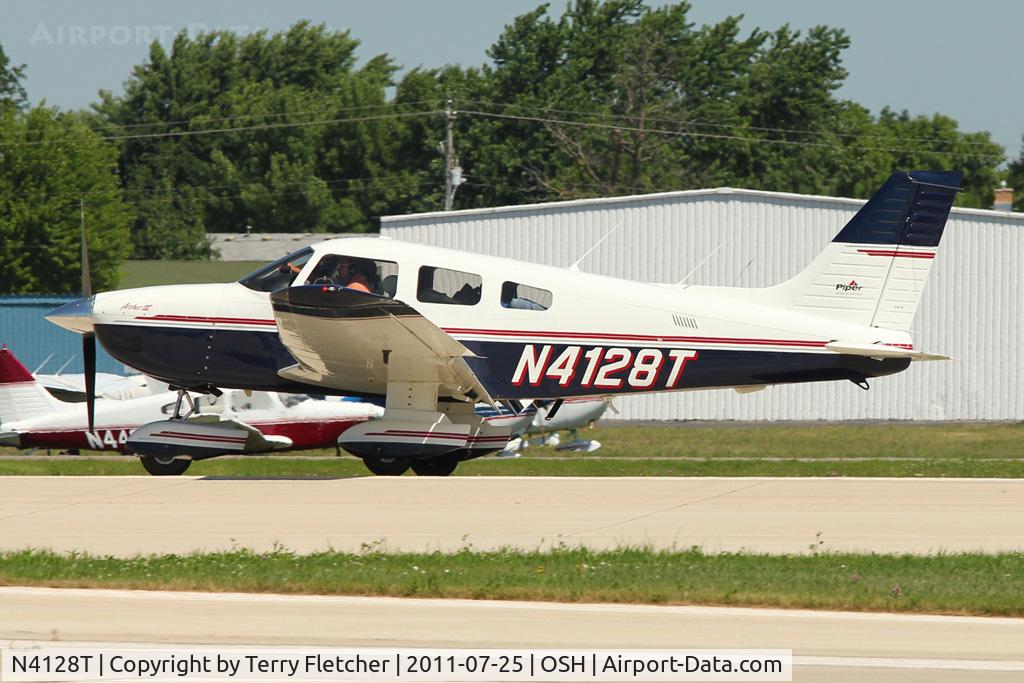 N4128T, 1998 Piper PA-28-181 C/N 2843156, 1998 Piper PA-28-181, c/n: 2843156 at 2011 Oshkosh