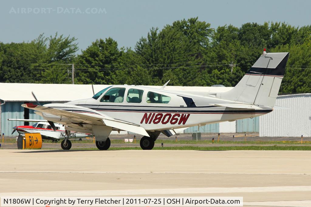 N1806W, 1972 Beech 95-B55 (T42A) Baron C/N TC-1506, 1972 Beech 95-B55 (T42A), c/n: TC-1506 at 2011 Oshkosh