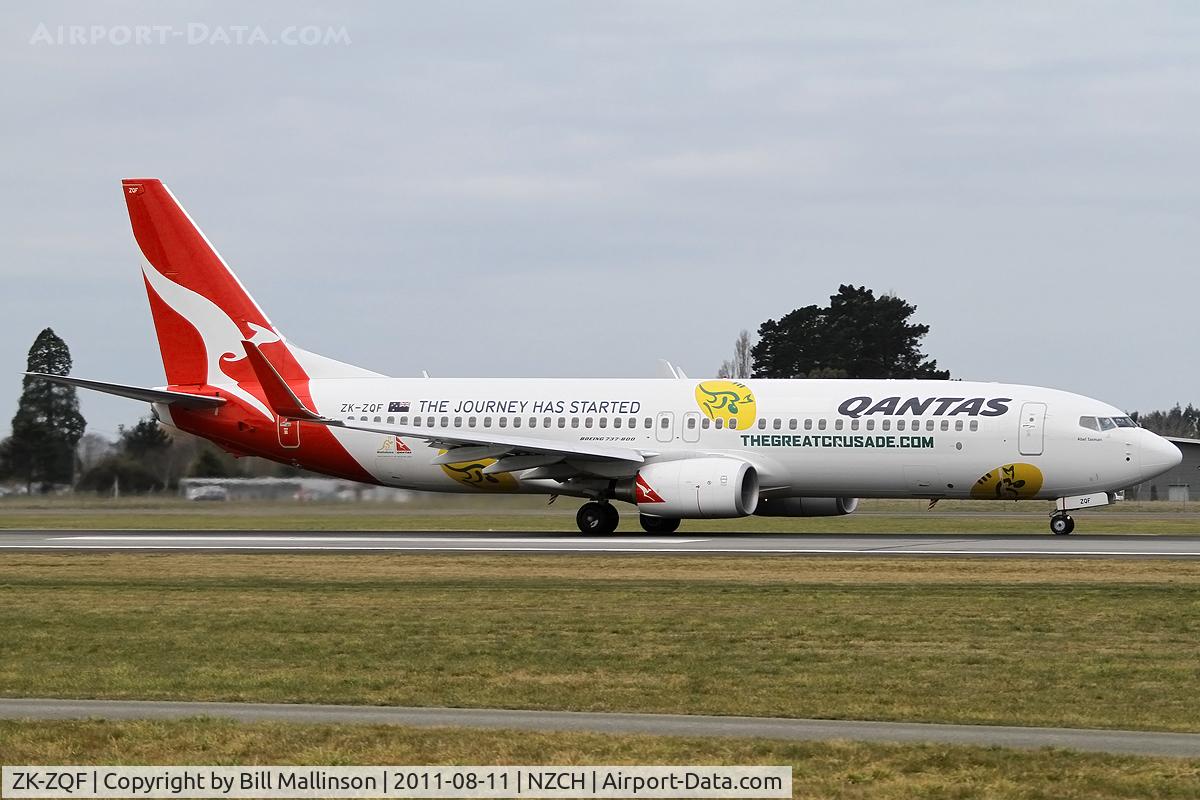 ZK-ZQF, 2011 Boeing 737-838 C/N 34204, the Aussies are forever hopeful !