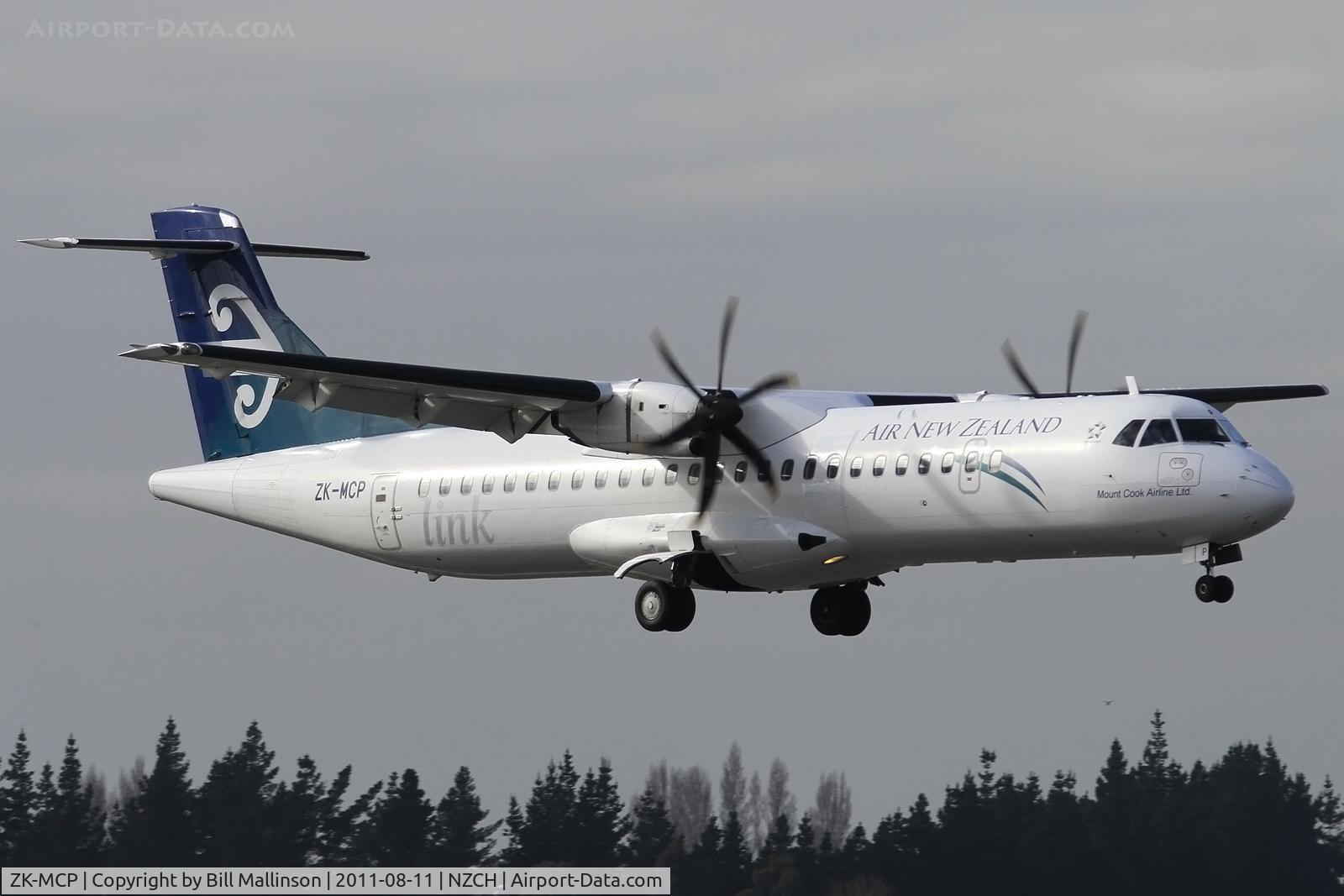 ZK-MCP, 2000 ATR 72-212A C/N 630, final to 20