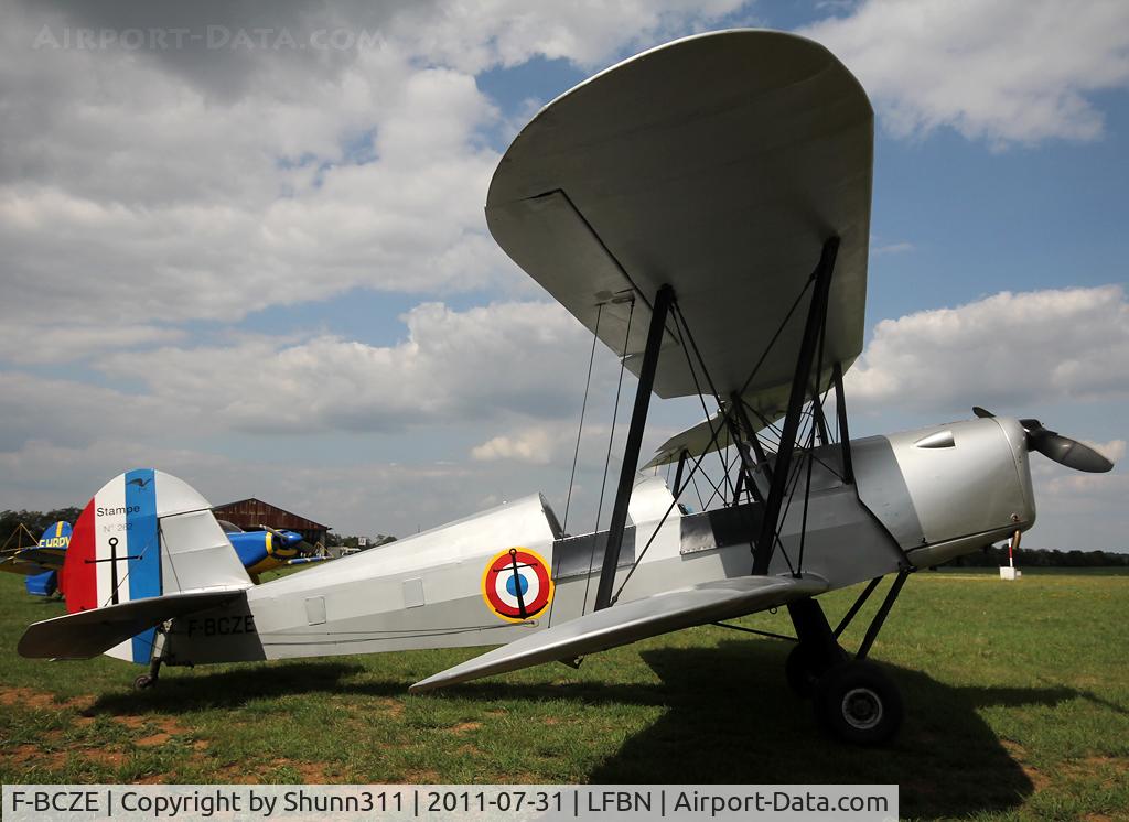 F-BCZE, Nord Stampe SV-4C C/N 262, Parked on the grass...