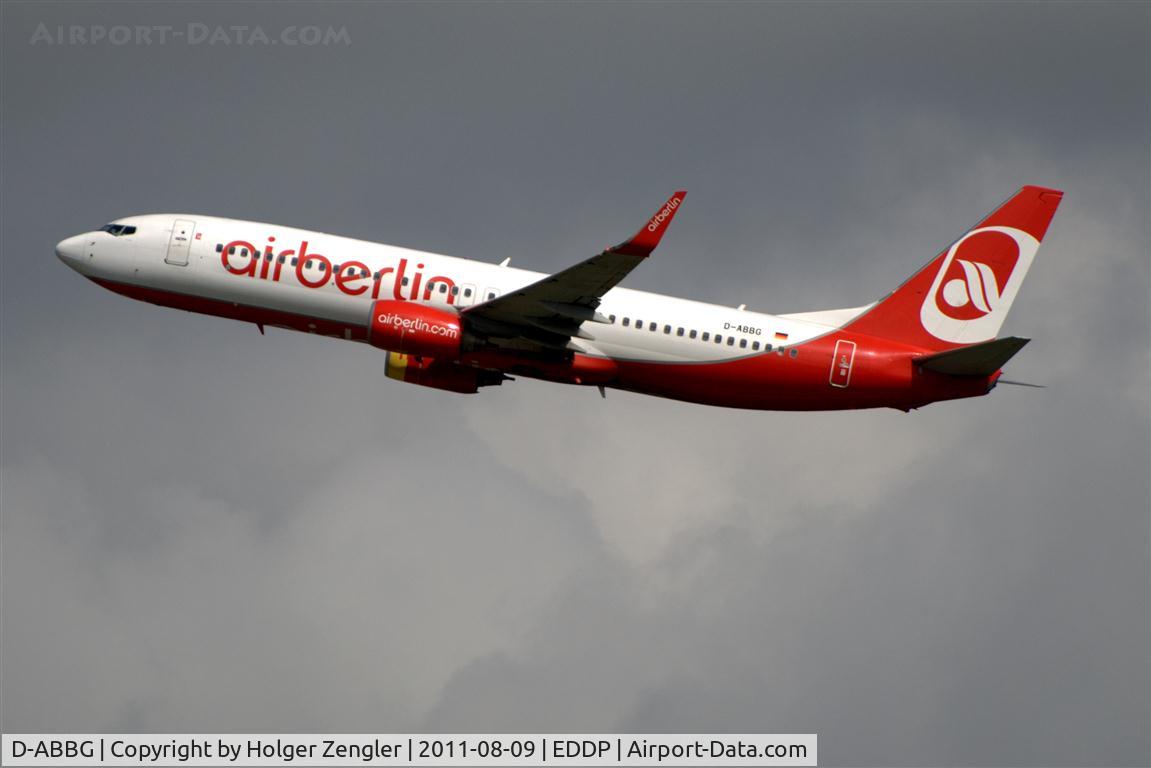D-ABBG, 2002 Boeing 737-86J C/N 32918, Departure to PMI.