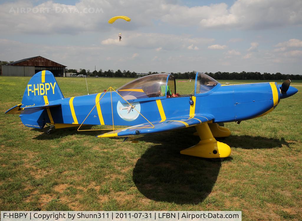 F-HBPY, 1983 Mudry CAP-10B C/N 182, Parked on the grass...