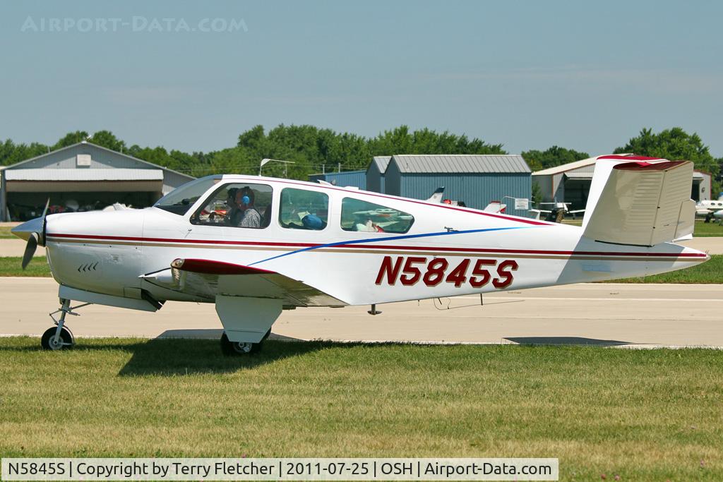 N5845S, 1964 Beech S35 Bonanza C/N D-7739, 1964 Beech S35, c/n: D-7739 at 2011 Oshkosh