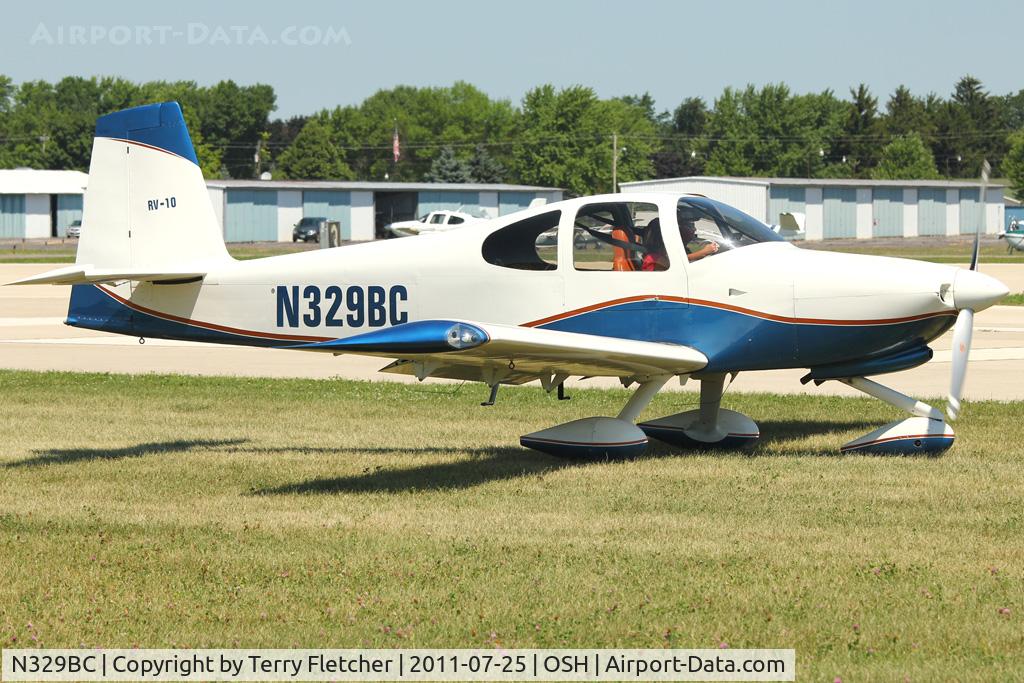 N329BC, 2006 Vans RV-10A C/N 40190, 2006 Cook Albert P RV-10A, c/n: 40190 at 2011 Oshkosh