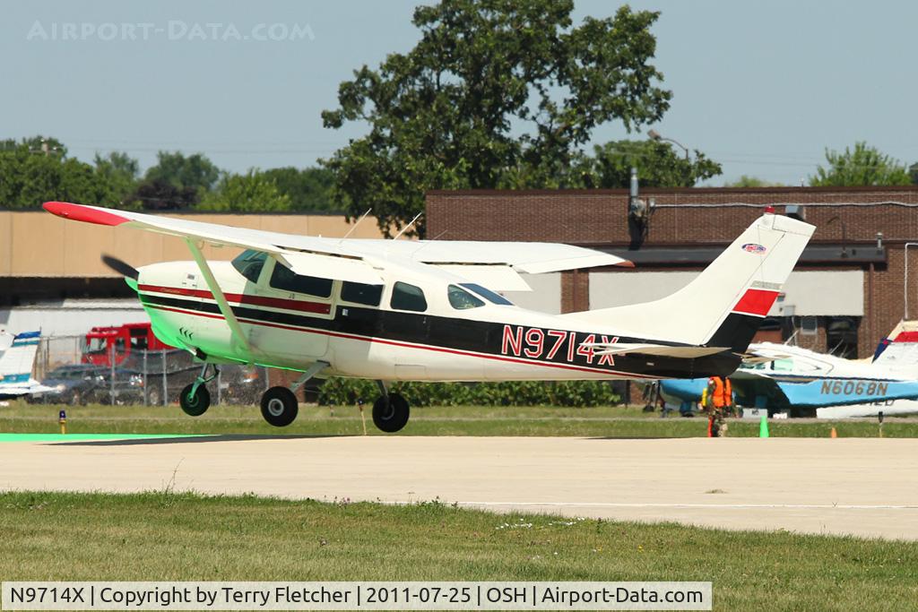 N9714X, 1962 Cessna 210B C/N 21058014, 1962 Cessna 210B, c/n: 21058014 at 2011 Oshkosh