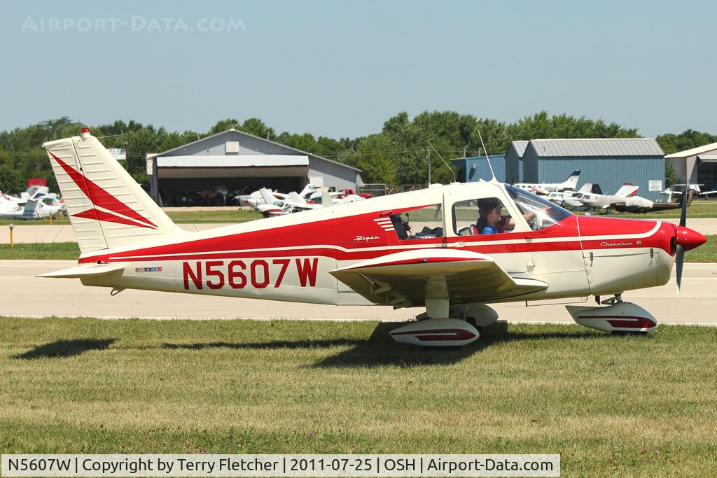 N5607W, 1962 Piper PA-28-160 Cherokee C/N 28-745, 1962 Piper PA-28-160, c/n: 28-745 at 2011 Oshkosh