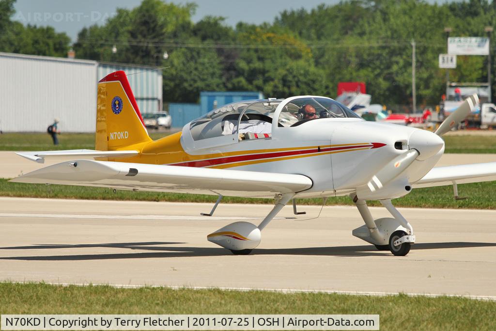 N70KD, 2000 Vans RV-6A C/N 60282, 2000 Frazier Darrell E RV-6A, c/n: 60282 at 2011 Oshkosh