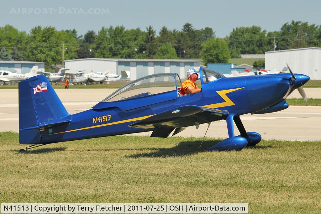 N41513, 2004 Vans RV-8 C/N 80645, 2004 Hart Joseph E VAN'S RV8, c/n: 80645 at 2011 Oshkosh
