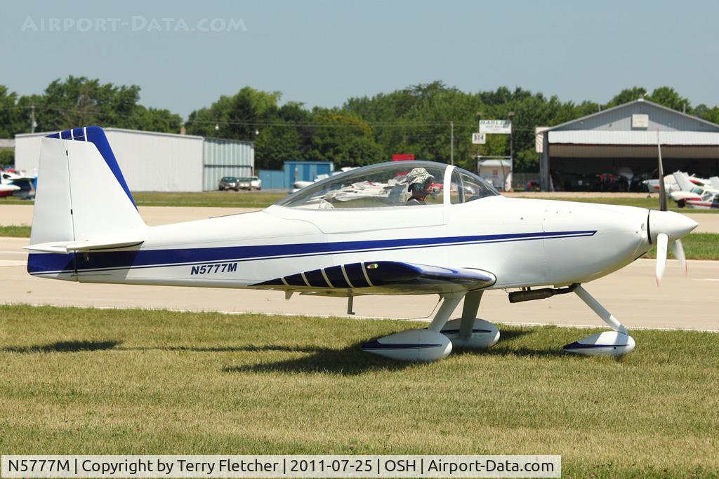 N5777M, 2006 Vans RV-8A C/N 80950, 2006 Mclane Michael J RV-8A, c/n: 80950 at 2011 Oshkosh