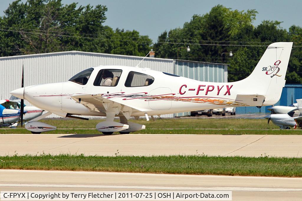 C-FPYX, 2005 Cirrus SR20 G2 C/N 1587, 2005 Cirrus SR-20, c/n: 1587 at 2011 Oshkosh