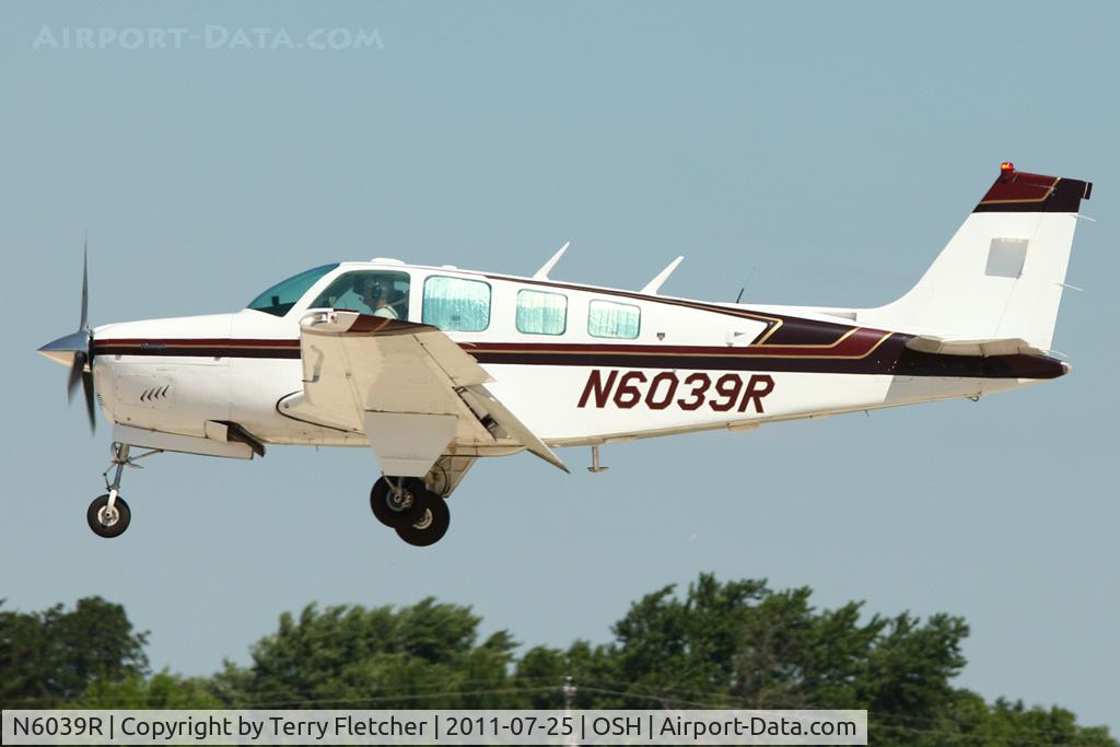 N6039R, 1979 Beech A36 Bonanza 36 C/N E-1489, 1979 Beech A36, c/n: E-1489 at 2011 Oshkosh