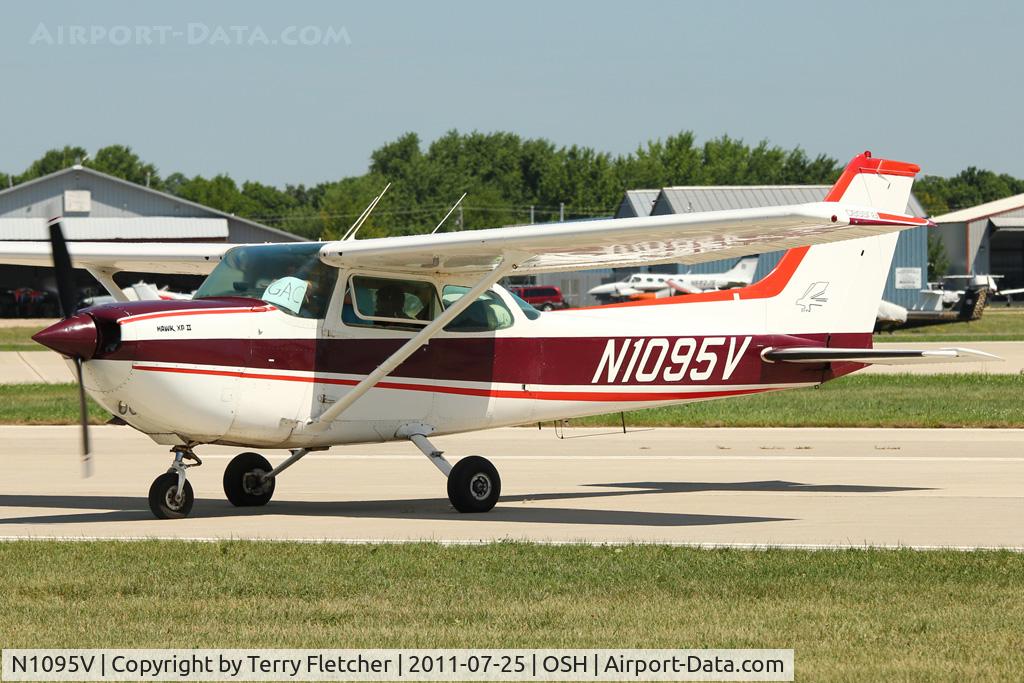N1095V, 1976 Cessna R172K Hawk XP C/N R1722117, 1976 Cessna R172K, c/n: R1722117 at 2011 Oshkosh