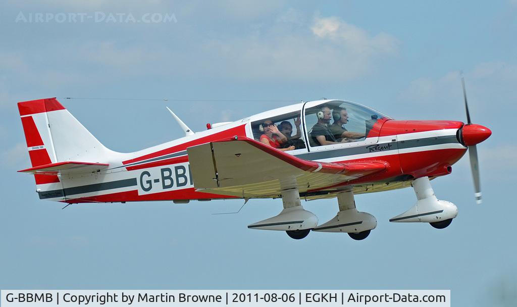G-BBMB, 1973 Robin DR-400-180 Regent Regent C/N 848, SHOT AT HEADCORN