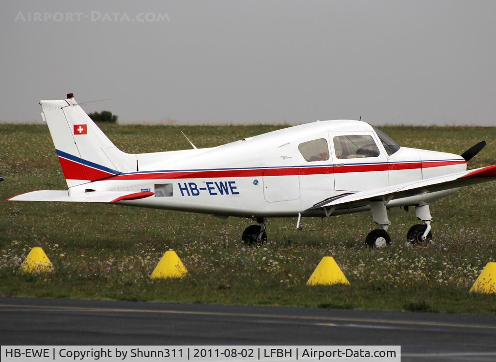 HB-EWE, 1963 Beech 23 Musketeer C/N M-504, Parked on the grass...