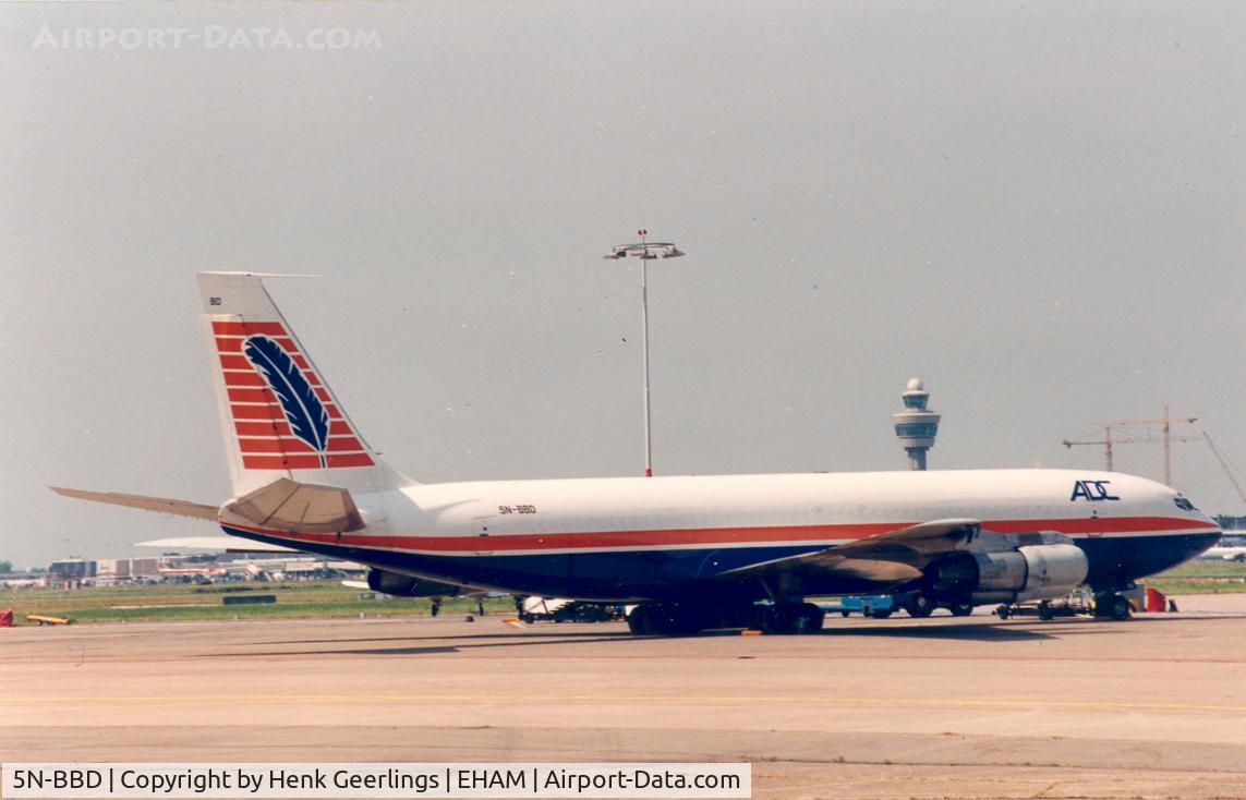 5N-BBD, 1968 Boeing 707-338C C/N 19625, ADC Airlines from Nigeria