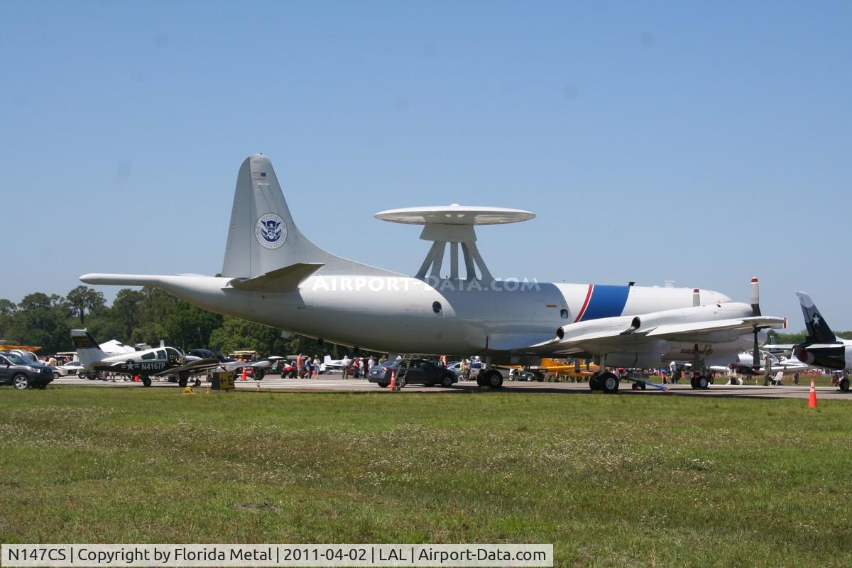 N147CS, Lockheed P-3 AEW&C C/N 185-5162, DHS P-3B