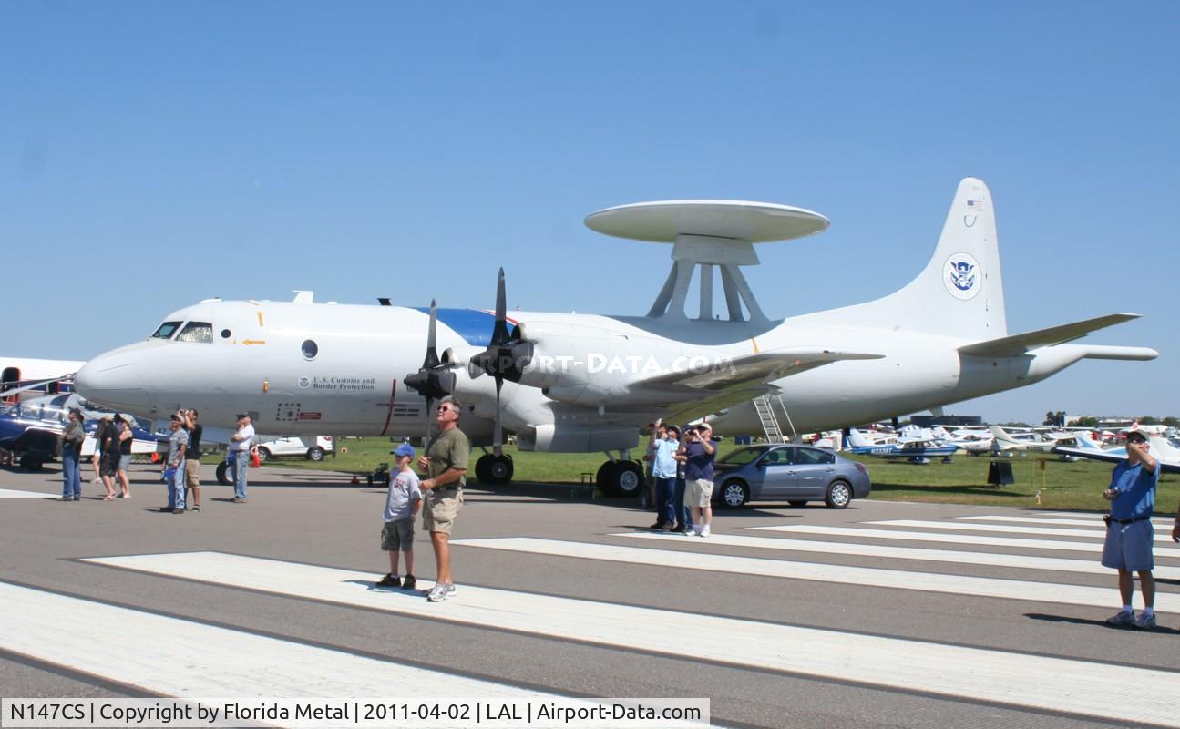 N147CS, Lockheed P-3 AEW&C C/N 185-5162, DHS P-3B