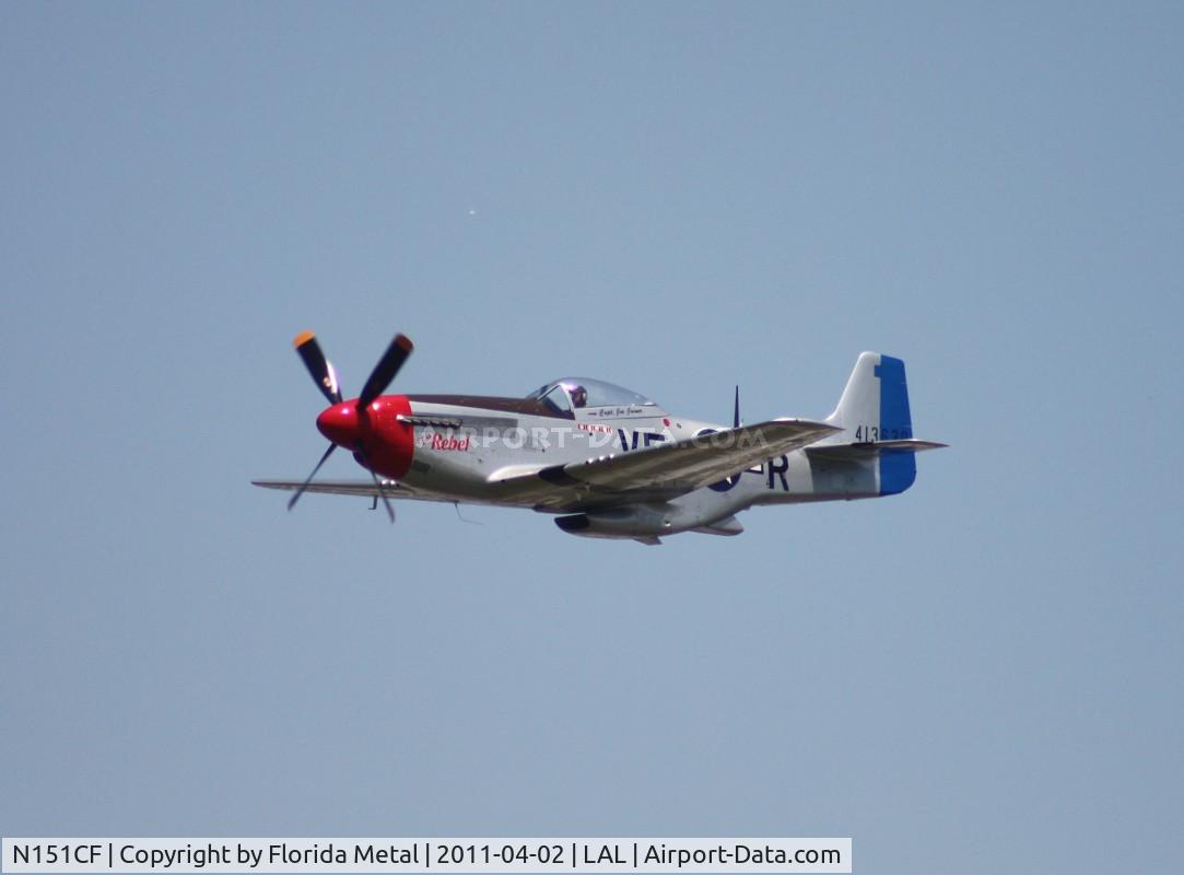 N151CF, 1944 North American P-51D Mustang C/N 44-84933N, The Rebel