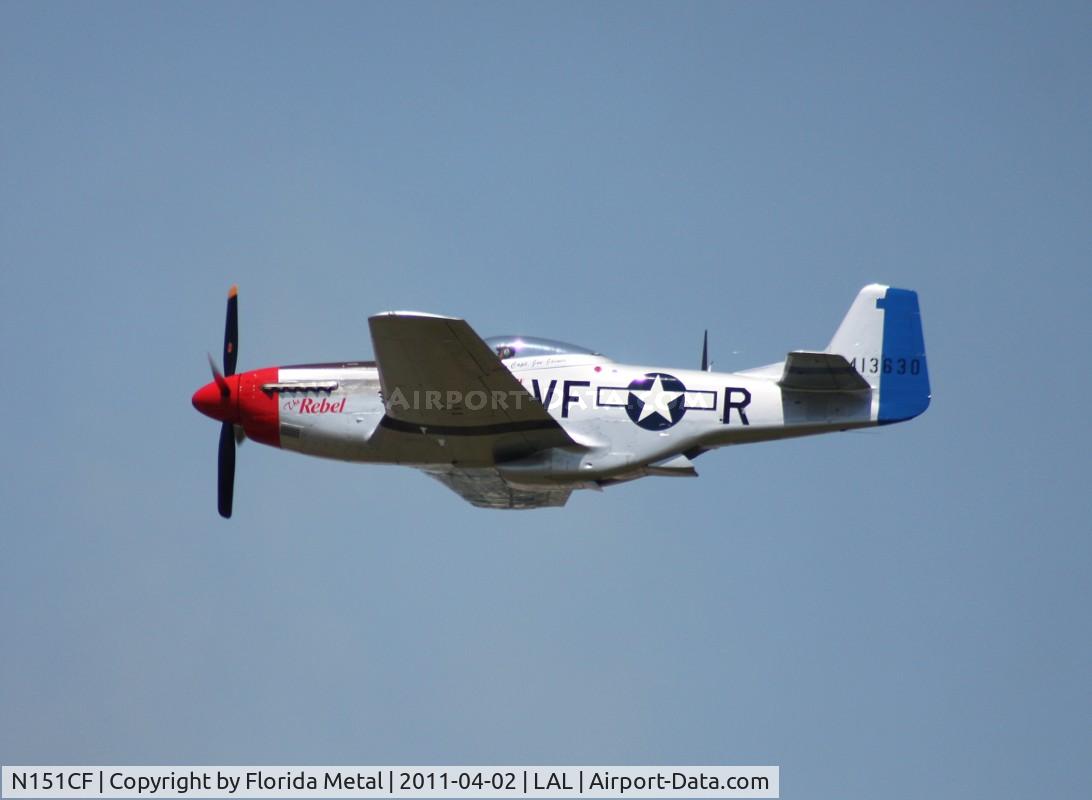 N151CF, 1944 North American P-51D Mustang C/N 44-84933N, The Rebel