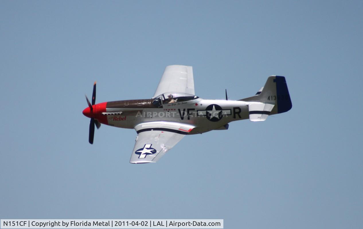 N151CF, 1944 North American P-51D Mustang C/N 44-84933N, The Rebel