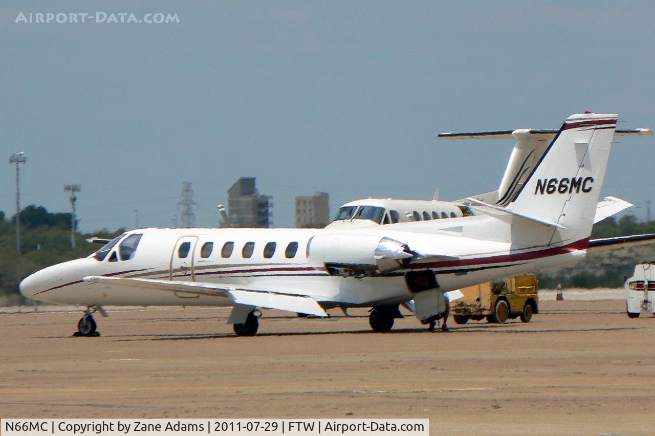 N66MC, 1981 Cessna 550 Citation II C/N 550-0239, At Meacham Field - Fort Worth, TX