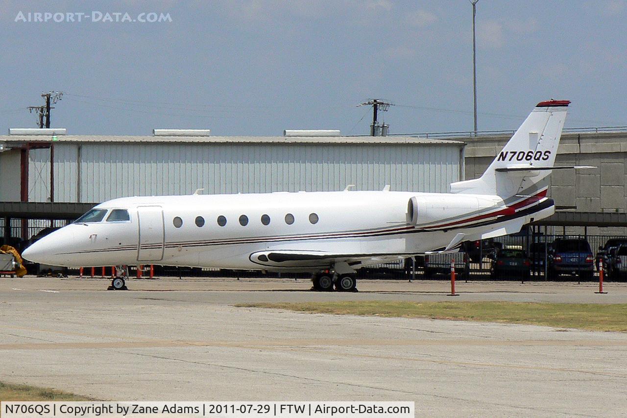 N706QS, 2006 Israel Aircraft Industries Gulfstream 200 C/N 131, At Meacham Field - Fort Worth, TX