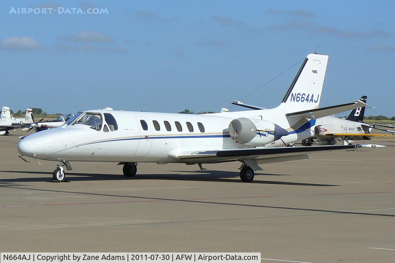 N664AJ, 1989 Cessna 550 C/N 550-0613, At Alliance Airport - Fort Worth, TX