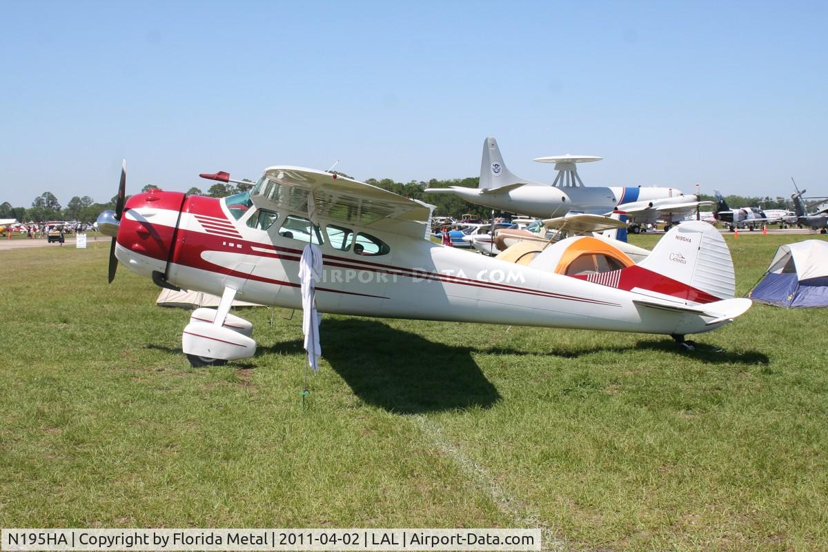 N195HA, 1965 Cessna 195 C/N 7438, Cessna 195