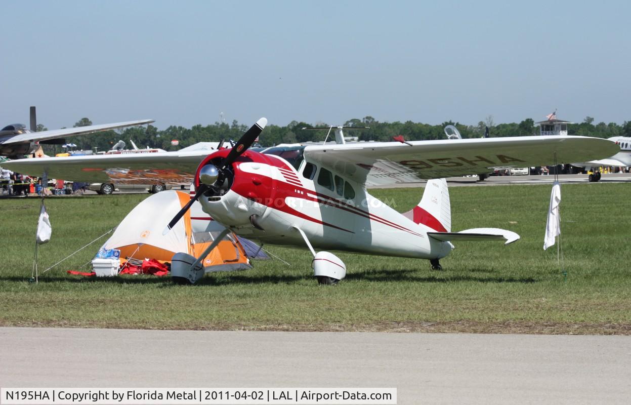 N195HA, 1965 Cessna 195 C/N 7438, Cessna 195