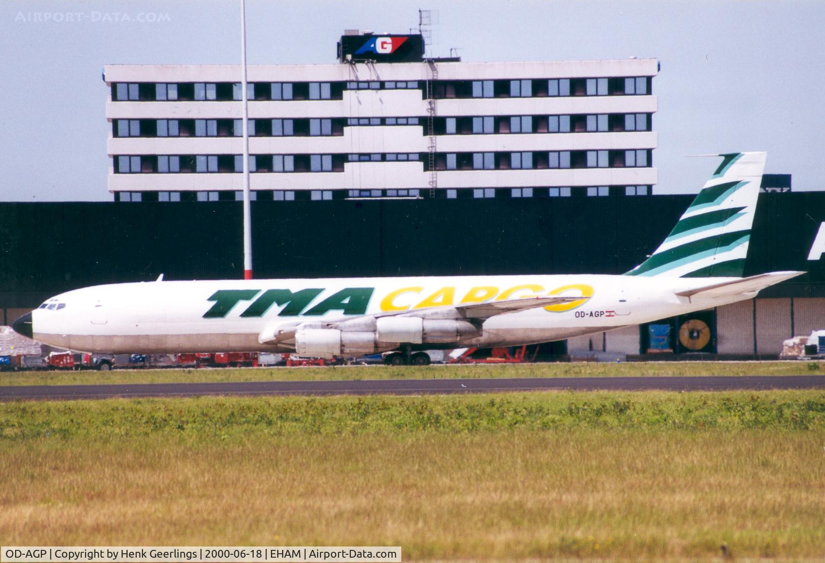 OD-AGP, 1967 Boeing 707-321C C/N 19274, TMA Cargo , new cs