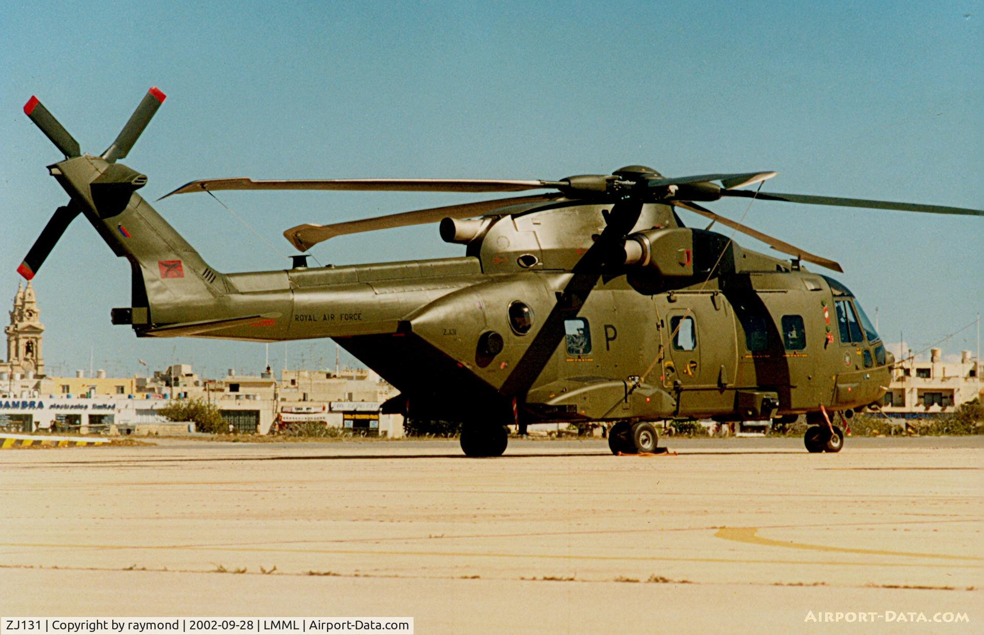 ZJ131, 2002 EHI EH101-411 Merlin HC4 C/N 50173/RAF15, EH101 Merlin ZJ131/P 28Sqd RAF