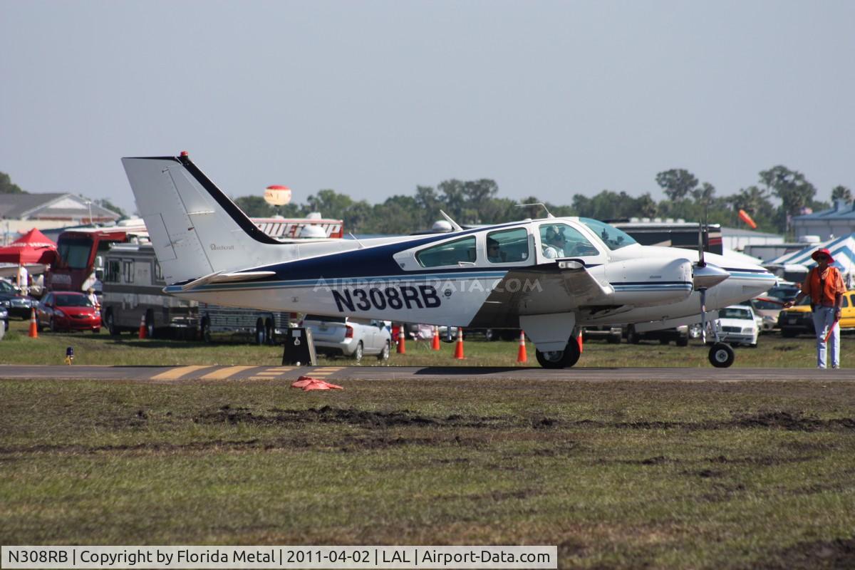 N308RB, 1979 Beech 95-B55 Baron Baron C/N TC2283, Beech 55