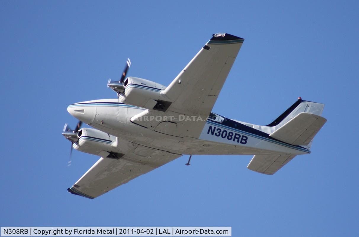 N308RB, 1979 Beech 95-B55 Baron Baron C/N TC2283, Beech 55