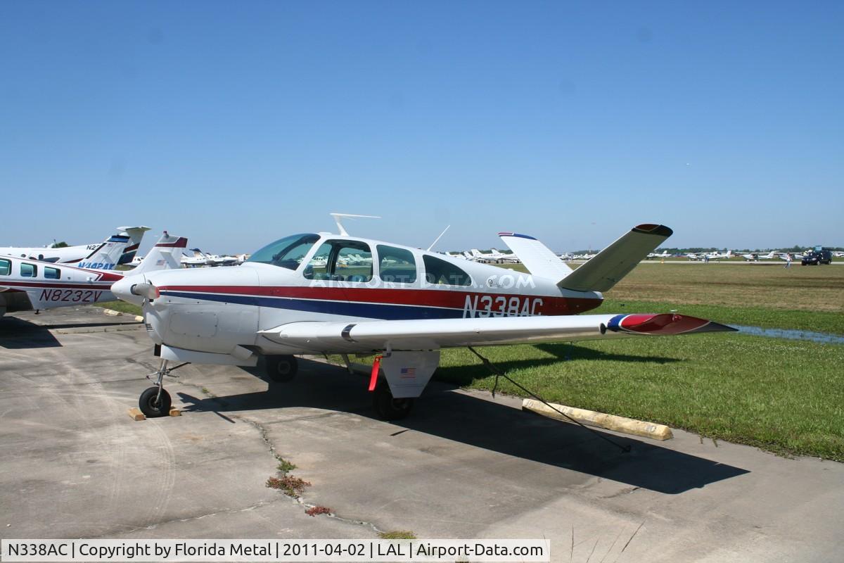 N338AC, 1954 Beech E35 C/N D-3832, Beech E35