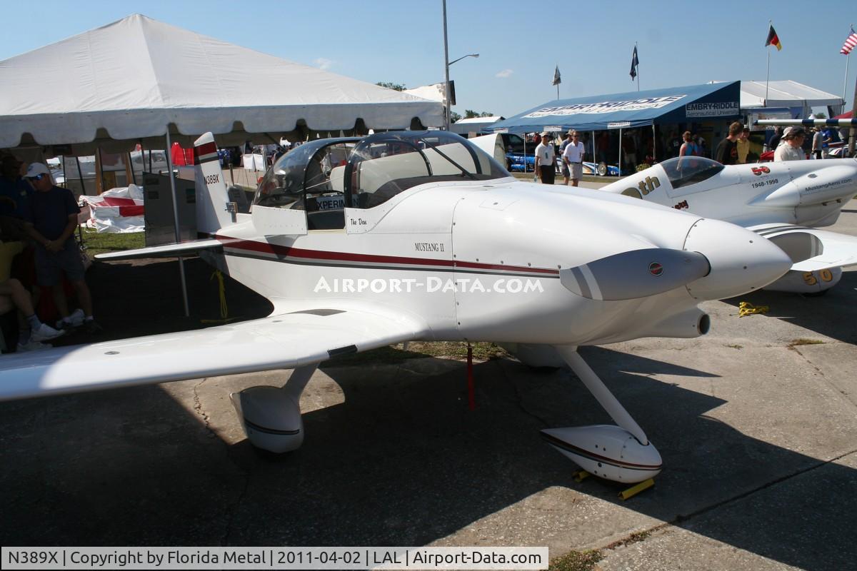 N389X, Bushby Mustang II C/N M-II-2050, Mustang II