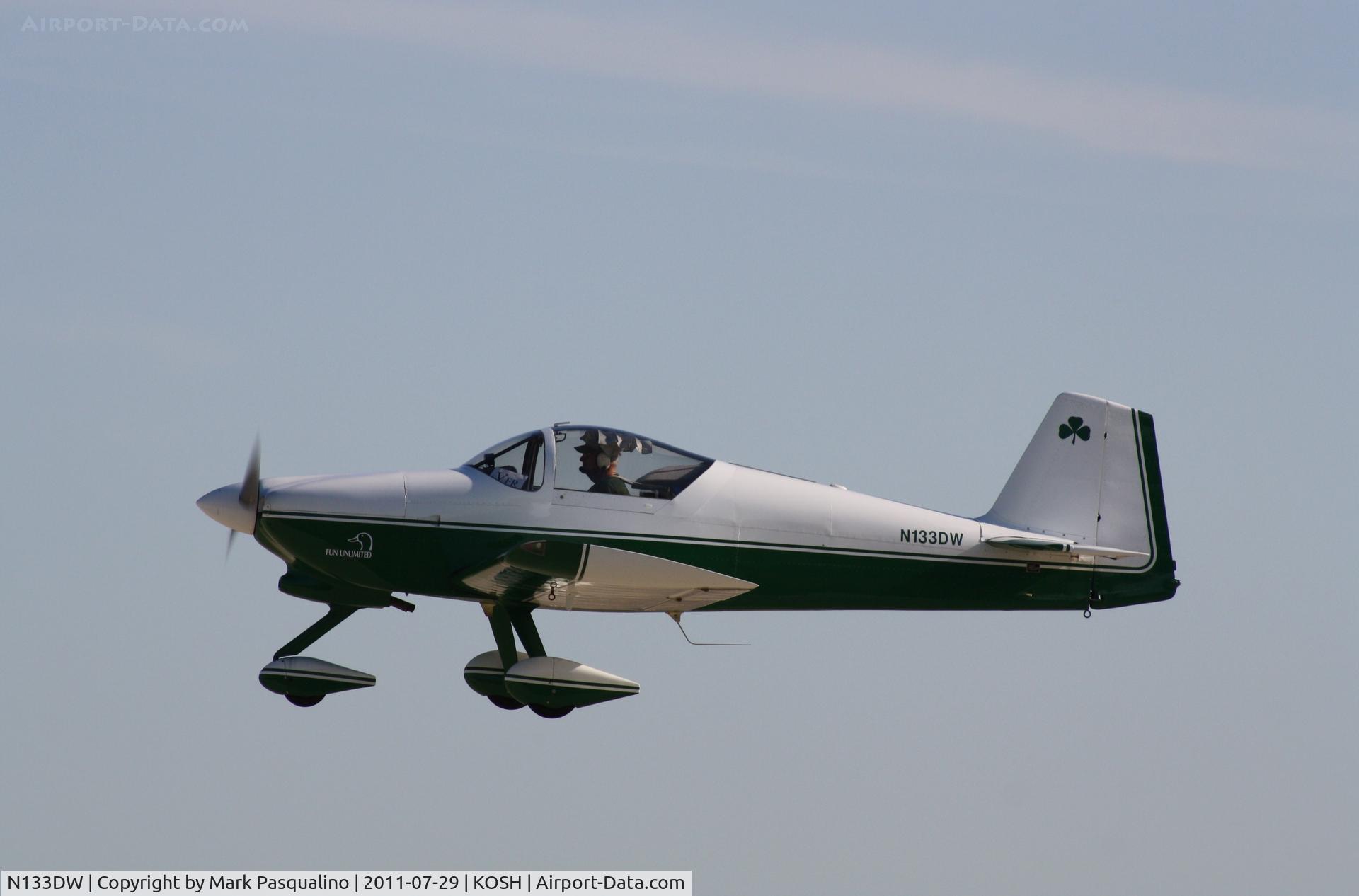N133DW, 1997 Vans RV-6A C/N 22012, Vans RV-6A