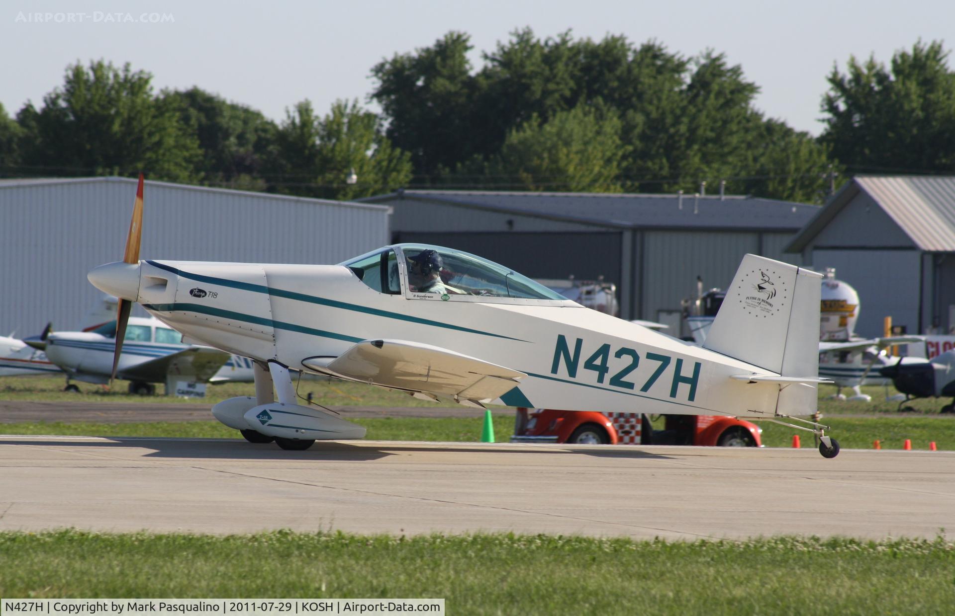 N427H, 1971 Thorp T-18 Tiger C/N 427, Thorp T-18