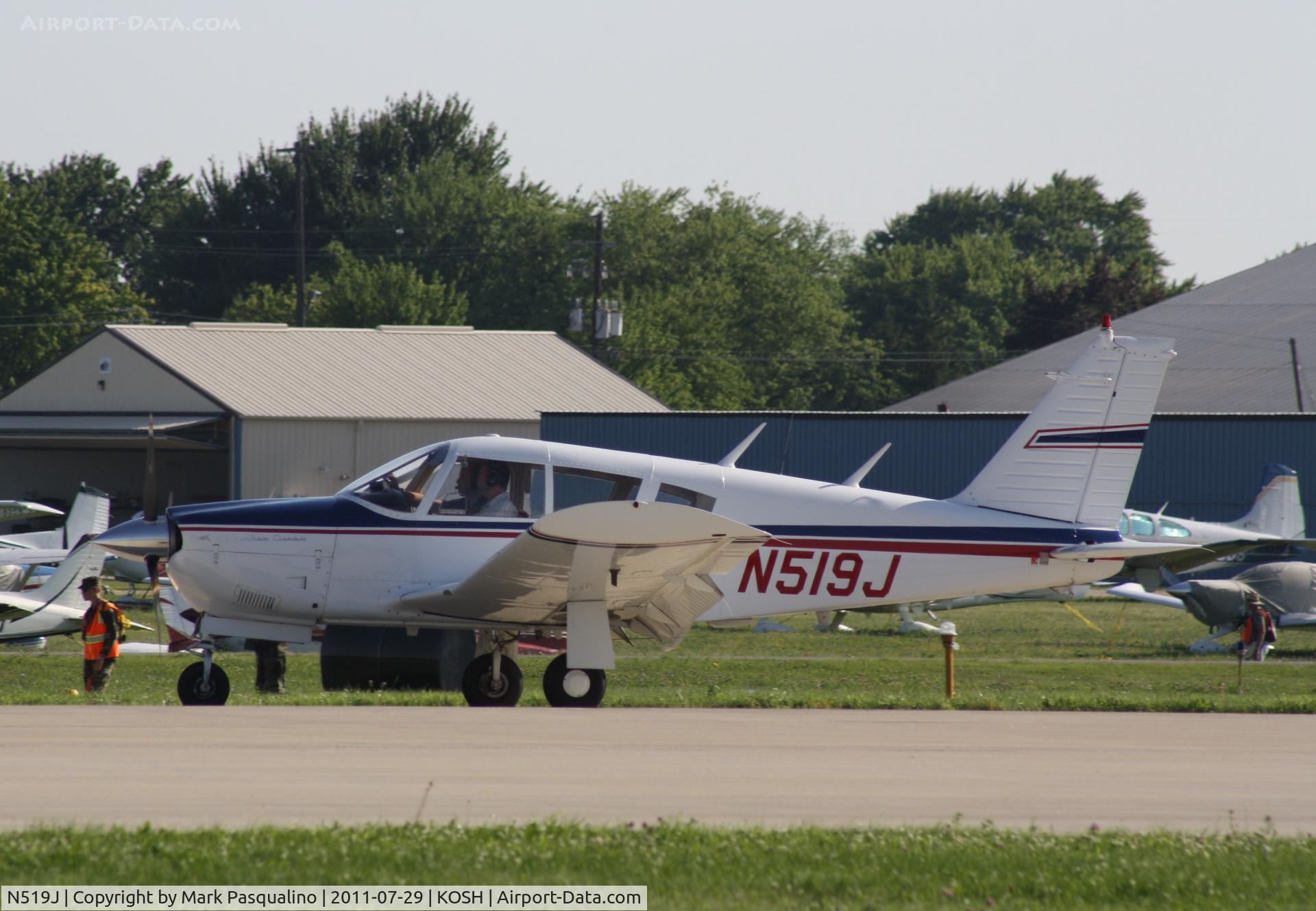 N519J, 1968 Piper PA-28R-180 Cherokee Arrow C/N 28R-30376, Piper PA-28R-180