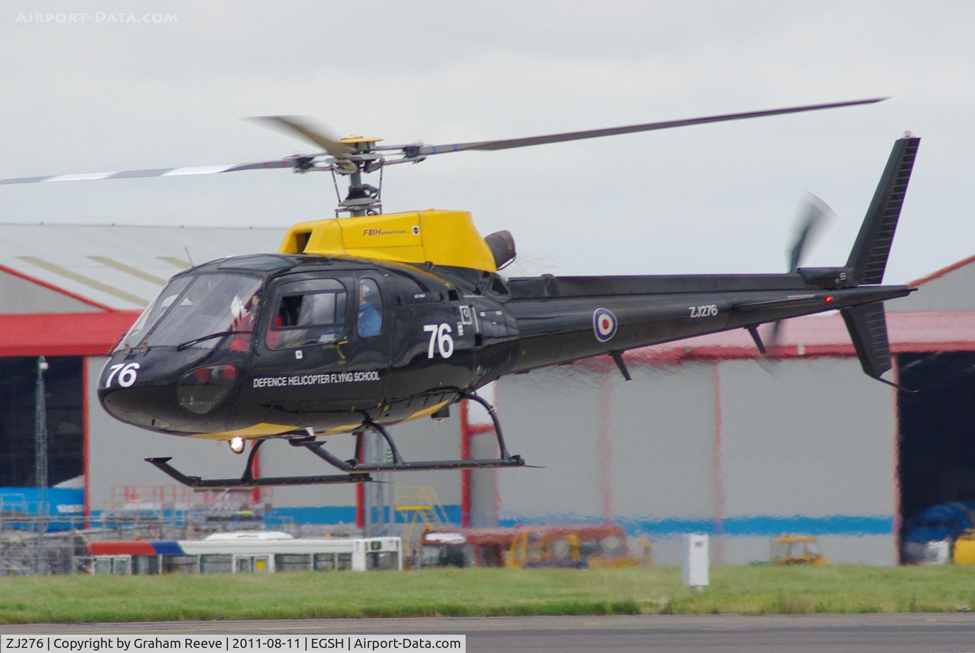 ZJ276, 1997 Eurocopter AS-350BB Squirrel HT1 Ecureuil C/N 3014, Red 10.