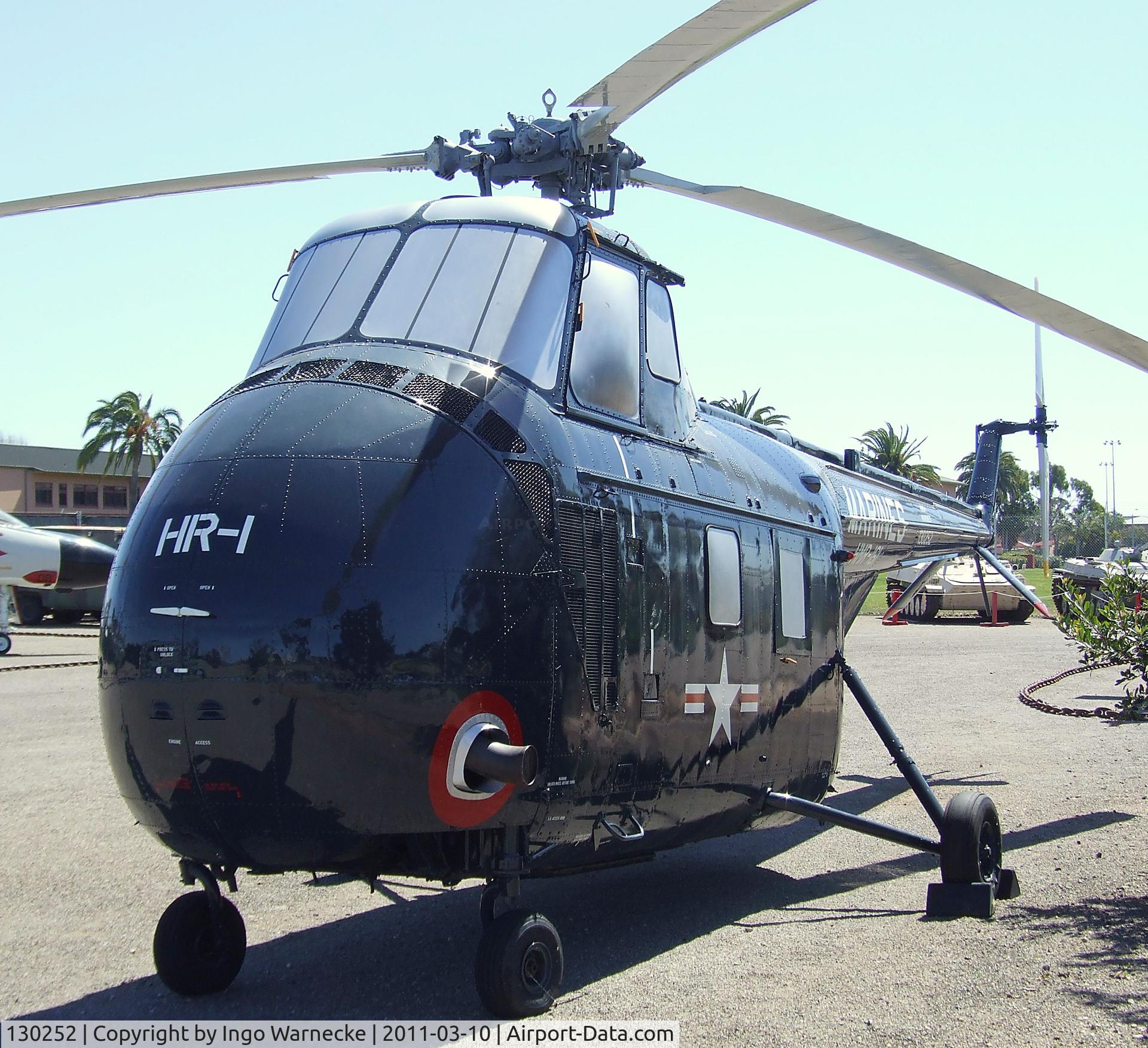 130252, 1953 Sikorsky HRS-3 (CH-19E) Chickasaw C/N 55-408, Sikorsky HRS-3 (CH-19E) Chickasaw at the Flying Leatherneck Aviation Museum, Miramar CA