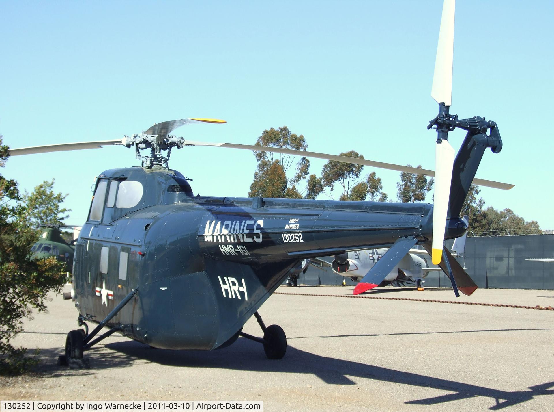 130252, 1953 Sikorsky HRS-3 (CH-19E) Chickasaw C/N 55-408, Sikorsky HRS-3 (CH-19E) Chickasaw at the Flying Leatherneck Aviation Museum, Miramar CA